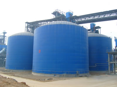 博山水泥钢板库改造