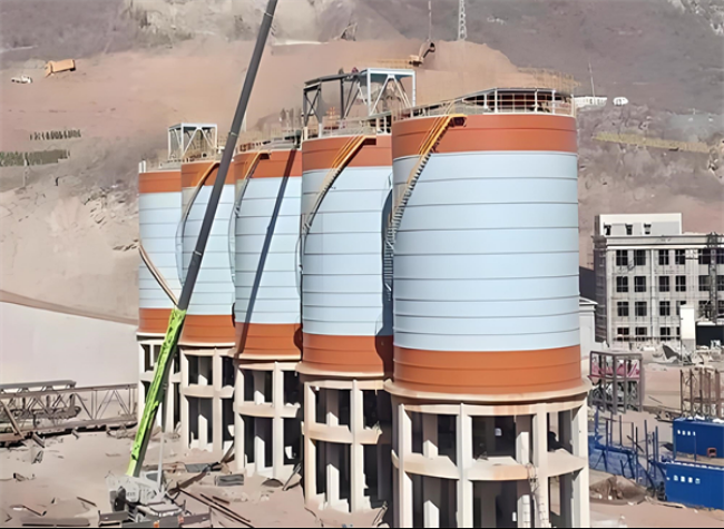 博山高架钢板仓